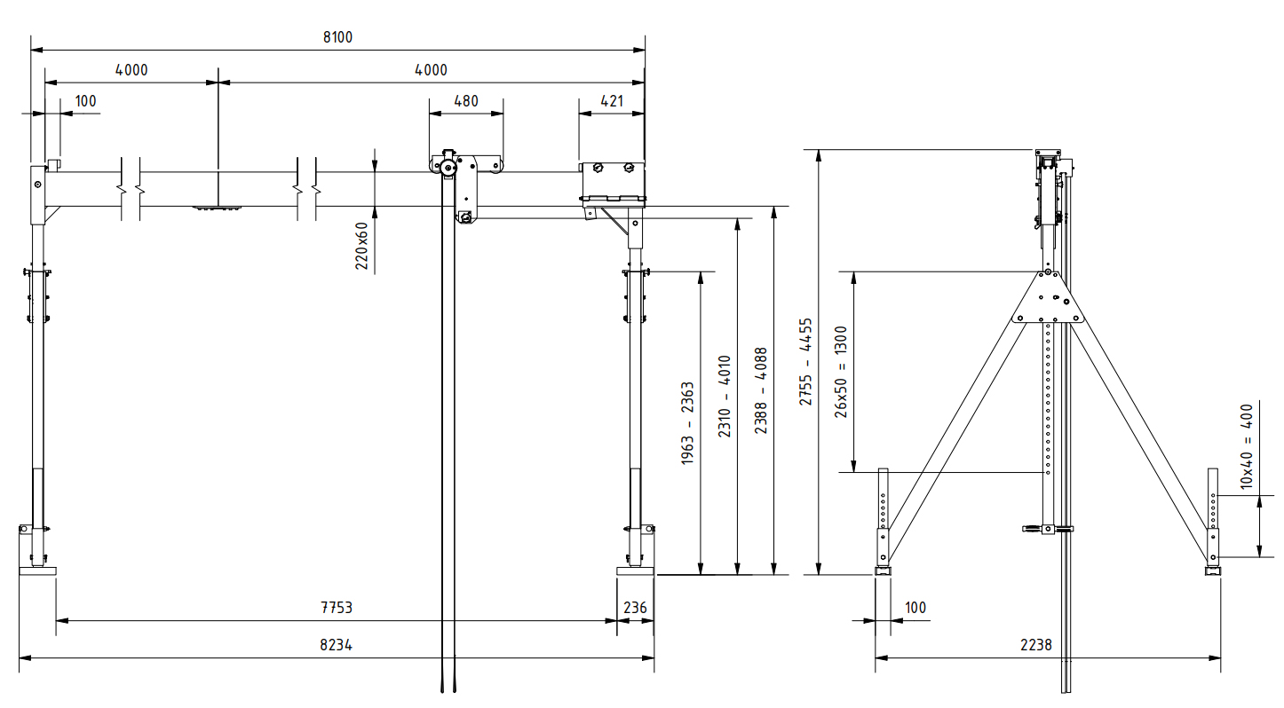 aluminium-portalkran_stationaer_details1a_1000kg_3hoch_8m