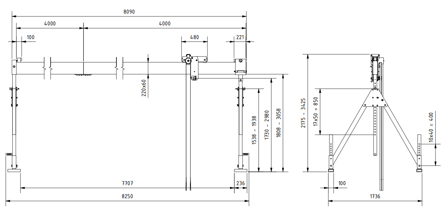 aluminium-portalkran_stationaer_details1a_1000kg_2mittel_8m
