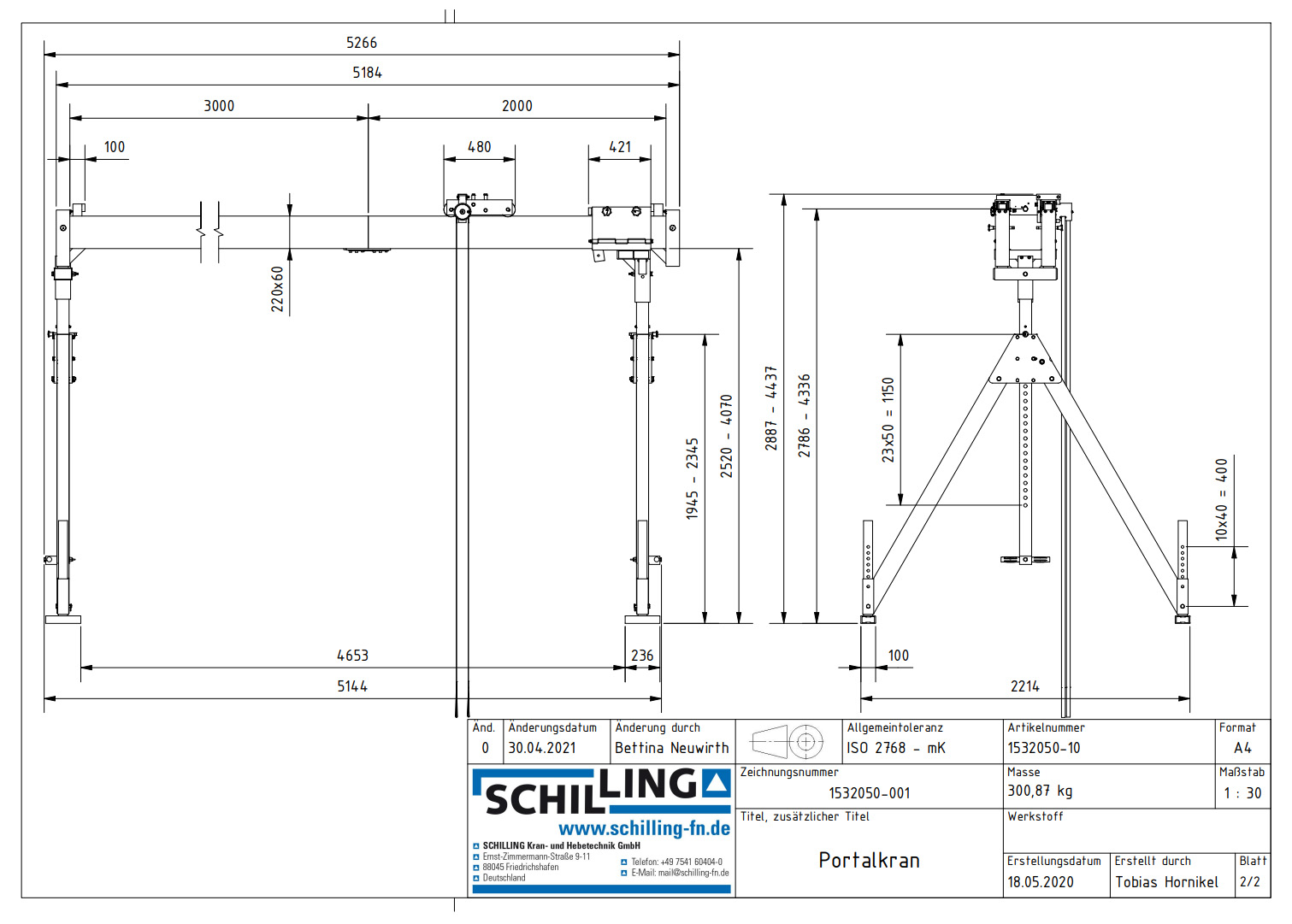aluminium-portalkran_stationaermitdoppeltraeger_details1a_2000kg_5m