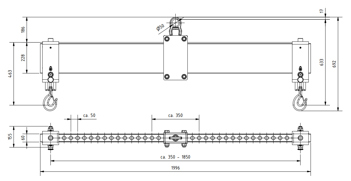 alulasttraverseschilling_detailscad_3000kg_2m