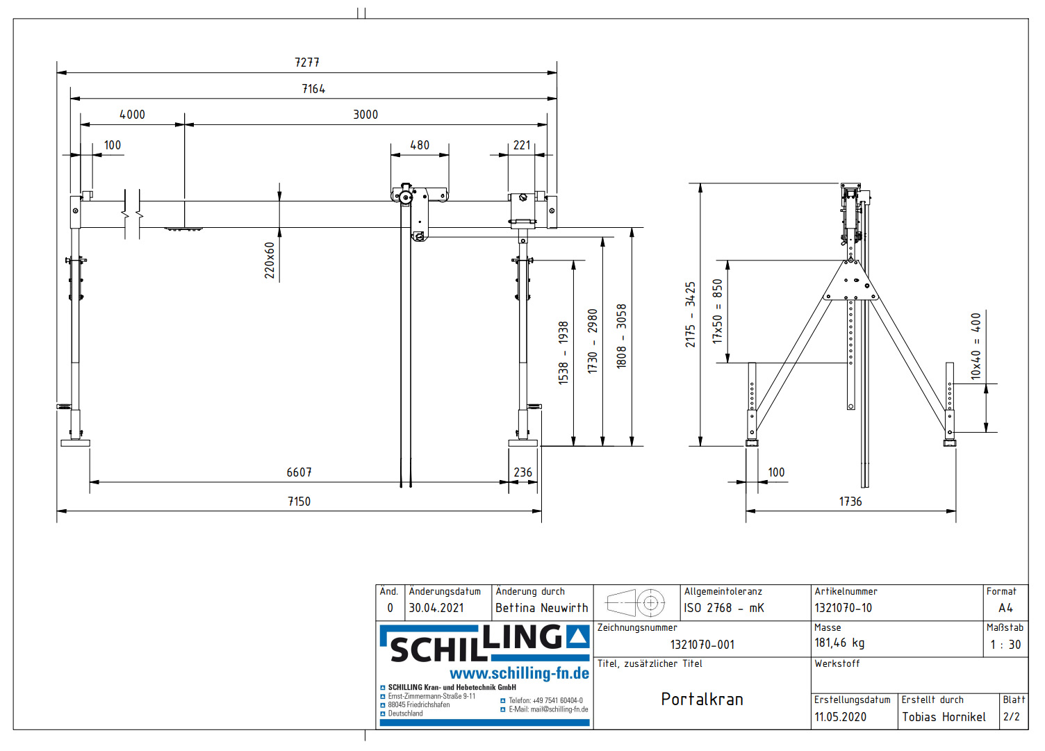 aluminium-portalkran_stationaermitdoppeltraeger_details1a_1000kg_2mittel_7m