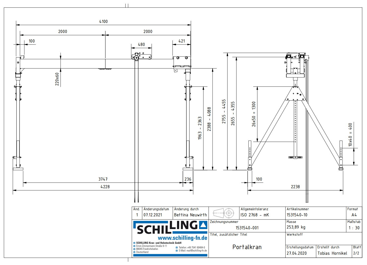 aluminium-portalkran_stationaermitdoppeltraeger_details1a_1500kg_3hoch_4m