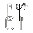 category Adapter mit Aufhängeglied für G-trac